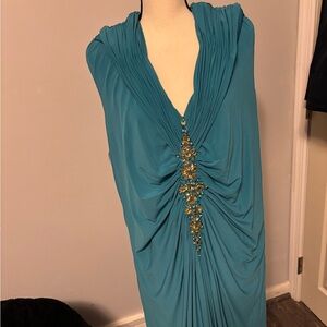 Teal Dress by  Cameron Blake by 
Main Cheri